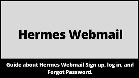 Hermes email contact